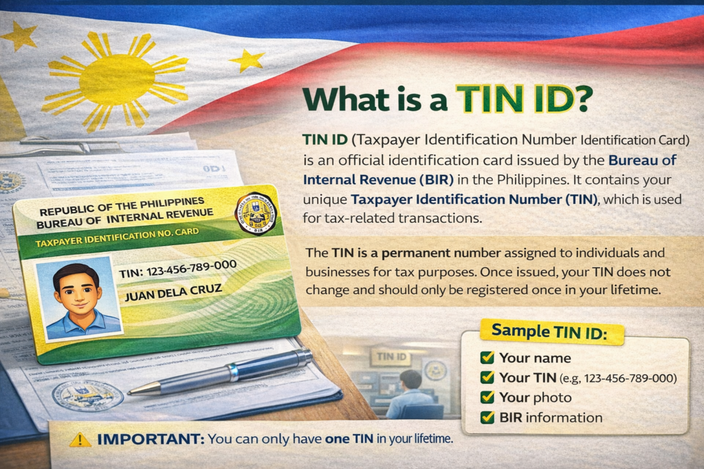 TIN ID requirements Philippines 2026