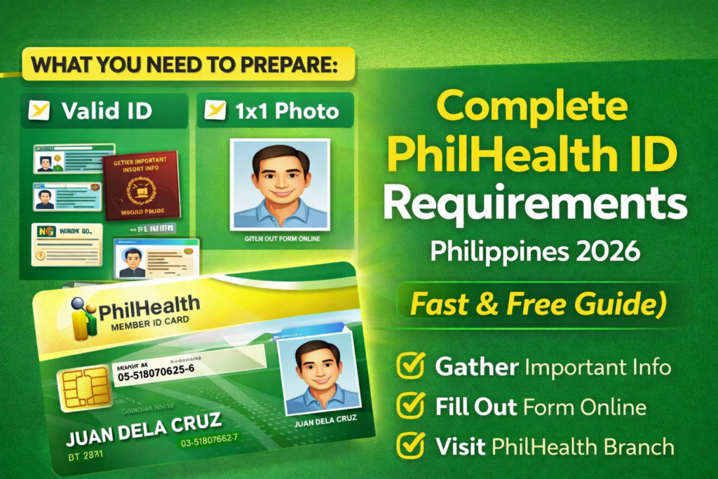 PhilHealth ID Requirements in the Philippines 2026