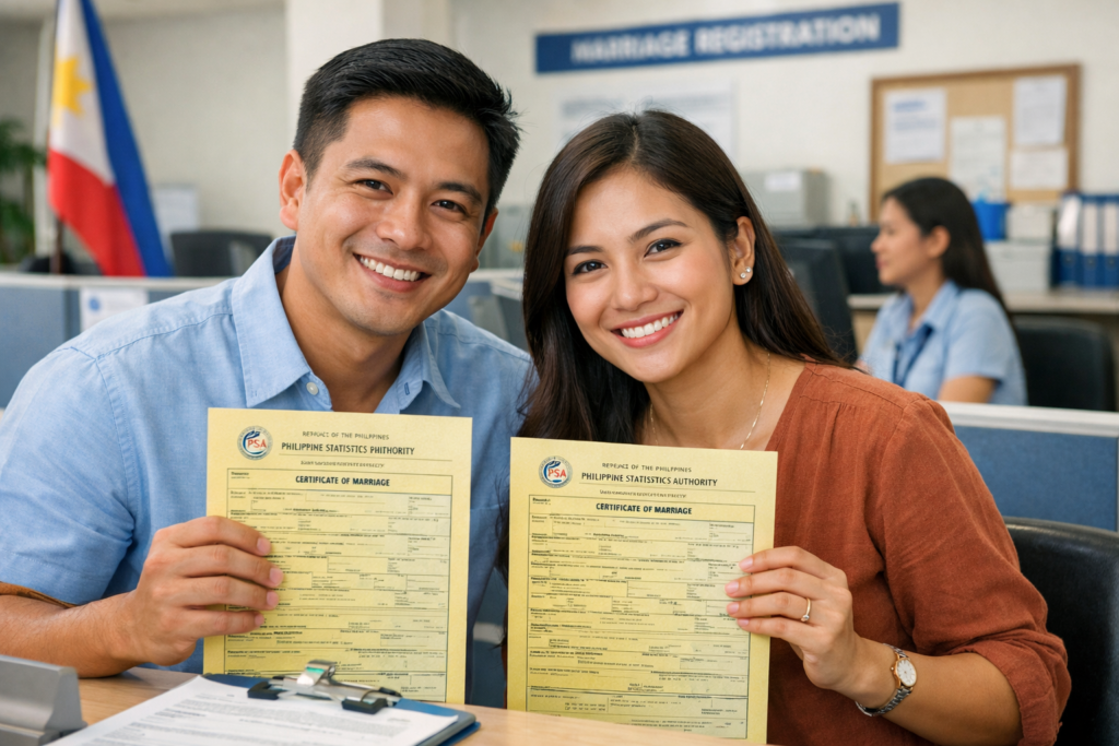 CENOMAR Requirements Philippines application document PSA certificate