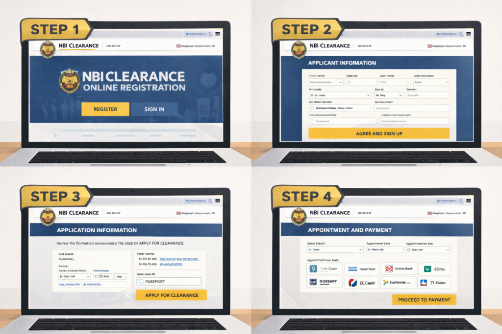 NBI Clearance online registration Philippines