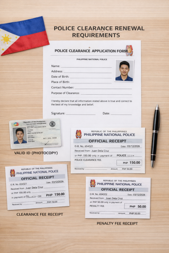 Police Clearance Renewal Philippines