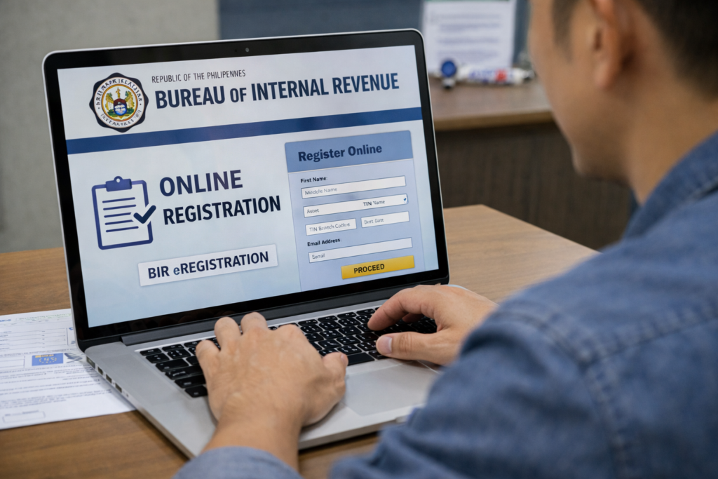 TIN ID online registration Philippines registering online