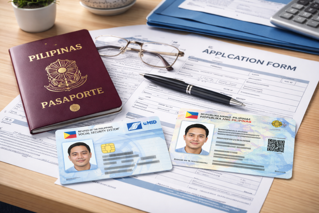 documents for SSS ID application Philippines