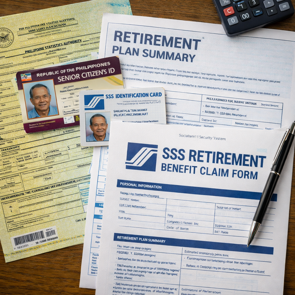 documents required for SSS retirement Philippines