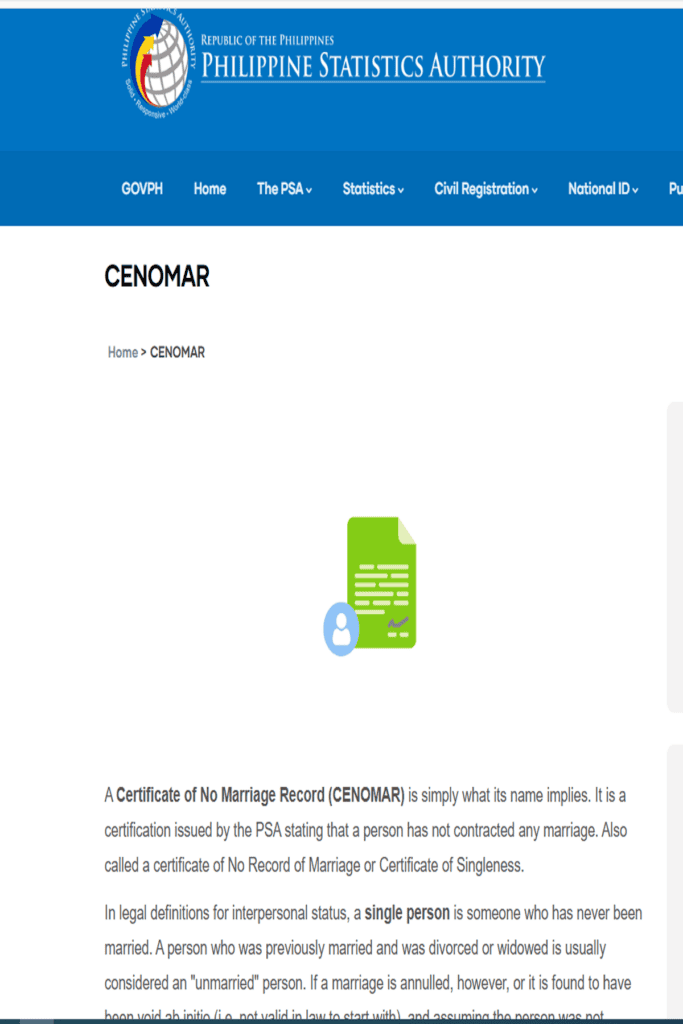 CENOMAR Requirements Philippines 2026 (Complete & Easy Application Guide)