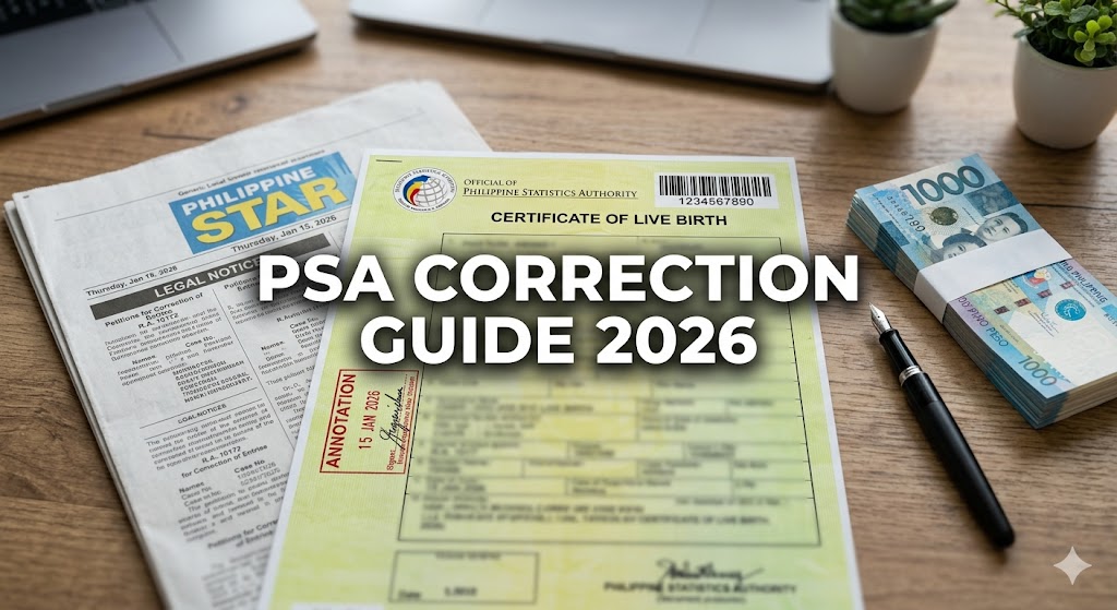 #1 Ultimate PSA Birth Certificate Correction Philippines 2026 (Stress-Free Guide)